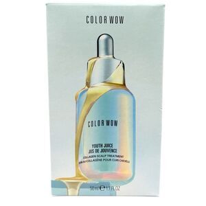 COLOR WOW Youth Juice Collagen Scalp Treatment Serum, New